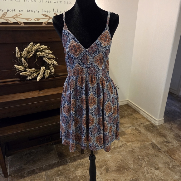 Paper Crane Dresses & Skirts - Blue and Pink Dress. Perfect Rodeo Dress, Just Add Boots!